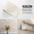 Axyaa Meteorite Stone Sxp Self-Adhesive Marble Wall Sticker - Thickened Indoor Roll