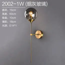 Axyaa Nordic Modern LED Wall Lamp Bedroom Living Room Gold Light Fixtures