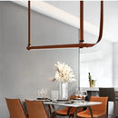 Axyaa LED Chandelier: Vintage Art Deco Minimalist Dinning Room Light