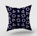 Axyaa Vintage Video Game Cushion Covers for Sofa, Bed, Seat - Gaming Fan Pillows