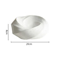 Axyaa Ceramic Dinner Plate Set - Restaurant Dessert Snack Soup Cooking Hotel Tableware