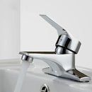 Axyaa Basin Faucet: Hot & Cold Double-hole Mixer Tap for Bathroom Sink
