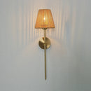 Axyaa Geometric Rattan Wall Lamp Shade for Home Restaurant Decor