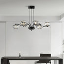 Golden Glass Balls Pendant Chandelier for French Bedroom Living Room by Axyaa
