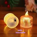 Axyaa LED Crystal Candle Light for Home Decoration, Parties, and Holidays