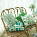 Axyaa Green Outdoor Cushion Cover 45x45cm - Double-sided Print