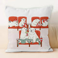 Axyaa Cute Animal Nap Pillow Sofa Cushion Home Decor