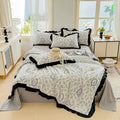 Axyaa Summer Quilt: Washed Cotton, Printed Design, Cool & Breathable