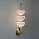Axyaa Vintage French Marble Copper Wall Lamp