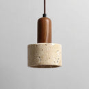 Axyaa Nordic Wabi Sabi Travertine Chandelier - Pendant Lights for Bar, Bedside, Kitchen