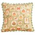 Day of The Dead Pumpkin Cushion Cover - Axyaa Festive Home Decor