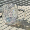Axyaa Christmas Glass Mug 340ml - Heat Resistant Drinkware
