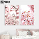 Axyaa Floral Wall Art Canvas Painting Nordic Posters for Living Room Decor