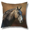 Fine Horse Print Cushion Cover for Home Decor by Axyaa