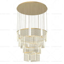Axyaa Modern Simple Luxury Chandelier for Living Room and Restaurant