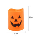 Axyaa Halloween LED Pumpkin Candle Light Skull Ghost Festival Decor