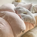 Luxury Flannel Fleece Bedding Set by Axyaa - Queen Size