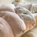 Luxury Flannel Fleece Bedding Set by Axyaa - Queen Size