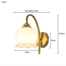 Axyaa Lily of the Valley Copper Chandelier: Modern Cream Style Pendant Lighting for Home