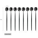 Axyaa Long Handle Stainless Steel Spoon Set