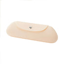 Axyaa Magnetic Closure Silicone Cosmetic Bag for Travel with Brush Pouch