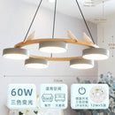 Axyaa Nordic Style Wood Bird Pendant Light for Living Room and Bedroom