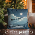 Christmas Pattern Pillow Covers for Sofa Bedroom Car - Axyaa Brand