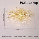 Axyaa Crystal Teardrop Chandelier: Elegant Glass Pendant Lamp for Bedroom Ceiling Lighting