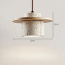 Stone Pendant Light LED Island Restaurant Bedroom Livingroom Commercial Home Decor by Axyaa