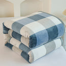 Axyaa Cartoon Pattern Flannel Blanket: Cozy Soft Plush Lightweight Throw for Sofa
