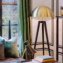 Axyaa Gold Triangle Iron Frame Table Lamp - Retro Modern Decorative Desk Lamp