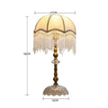 Axyaa Gold Lustre Table Lamp for Bedroom Decor Princess/Kids Room Loft