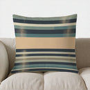 Axyaa Striped Pattern Throw Pillow Cover for Sofa, Bedroom, Car - Stylish Cushion Cover