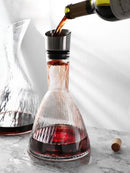 Axya Crystal Wine Set with Fast Decanter and Dispenser