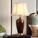Axyaa Chinese Ceramic Floor Lamp with LED Lights for Living Room, Bedroom, Study
