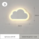 Axyaa Cloud LED Wall Light for Kids Room - Minimalist Modern Bedhead Stairway Cartoon Wall Light