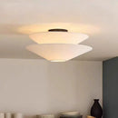 French Cream Umbrella Cloth Ceiling Lamp by Axyaa for Dining Room & Bedroom