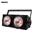 Axyaa 2Eyes 200W RGBW+UV 6in1 COB Lighting for Concert DJ Party