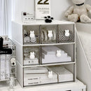 Axyaa Desktop Drawer Organizer: Versatile Storage Box for Makeup, Hairpins, and More
