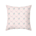 Axyaa Pink Blue Abstract Plants Floral Pillows Case - Modern Art Decor Sofa Couch