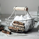 Axya Wrought Iron Bread Basket Set for Stylish Kitchen Storage & Home Décor