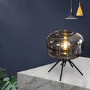 Axyaa Glass LED Desk Lamp - Nordic Minimalist Design for Living Room, Bedroom, Study