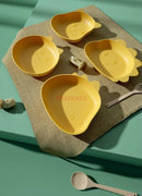 Axyaa Dipping & Cake Plates: Plastic Snack & Fruit Tableware