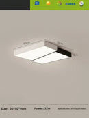 Axyaa LED Square Ceiling Light for Bedroom Study Living Room Décor