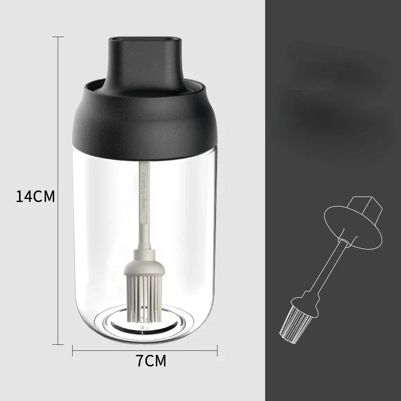 Axyaa 250ml Spice Jar with Moisture-proof Lid and Spoon