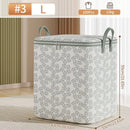 Axyaa Foldable Closet Organizer Bag with Handle for Clothes, Blankets, and Pillows