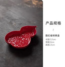 Axyaa Ceramic Tea and Pastry Plates Set - Chinese Style Home Fruit Plate