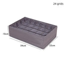 Axyaa Underwear Drawer Organizer Wardrobe Storage Box for Clothes, Bras, Socks