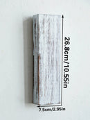 Axyaa Wood Wall Planters for Indoor Plants - Farmhouse Wall Vases for Home Decor