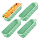 Axyaa Mini Silicone Bread Toast Mold Set - Kitchen Bakeware for DIY Baking